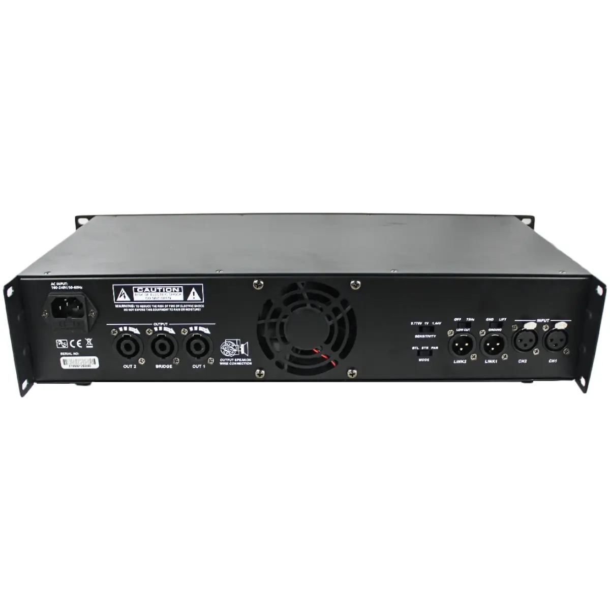 Imix X1800 2 Channel Power Amplifier - Image 3