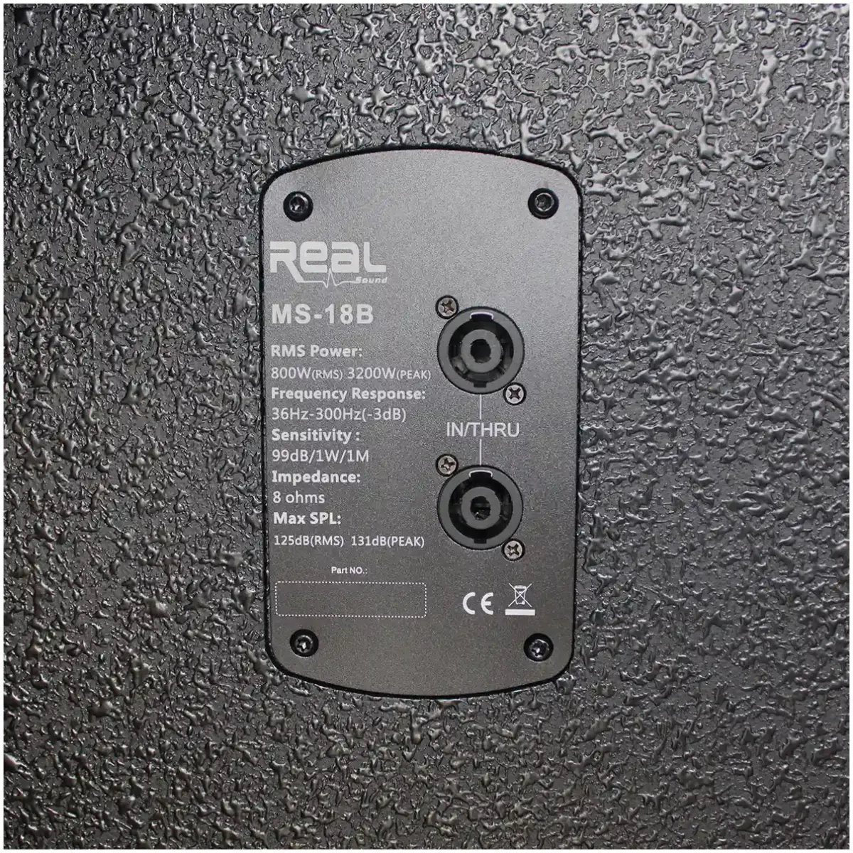 Real Sound MS-18B 18" Passive Sub Woofer - Image 5
