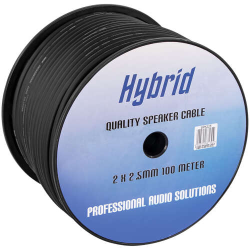 Hybrid 2 Core x 2.5mm Speaker Cable(100m) roll
