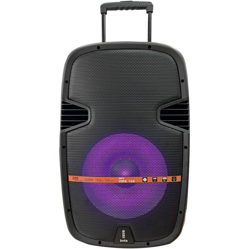 Imix Vibe15A 15" Battery Powered Active Speaker