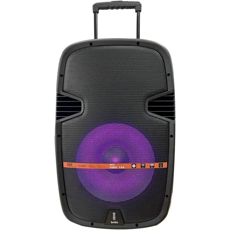 Imix Vibe15A 15" Battery Powered Active Speaker
