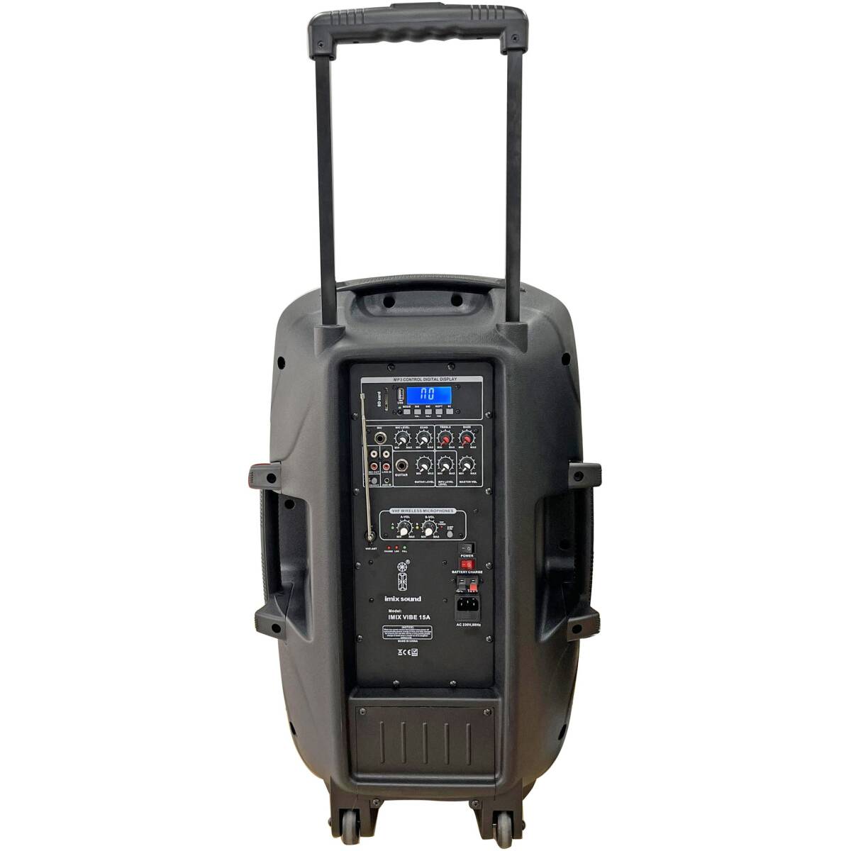Imix Vibe15A 15" Battery Powered Active Speaker - Image 4