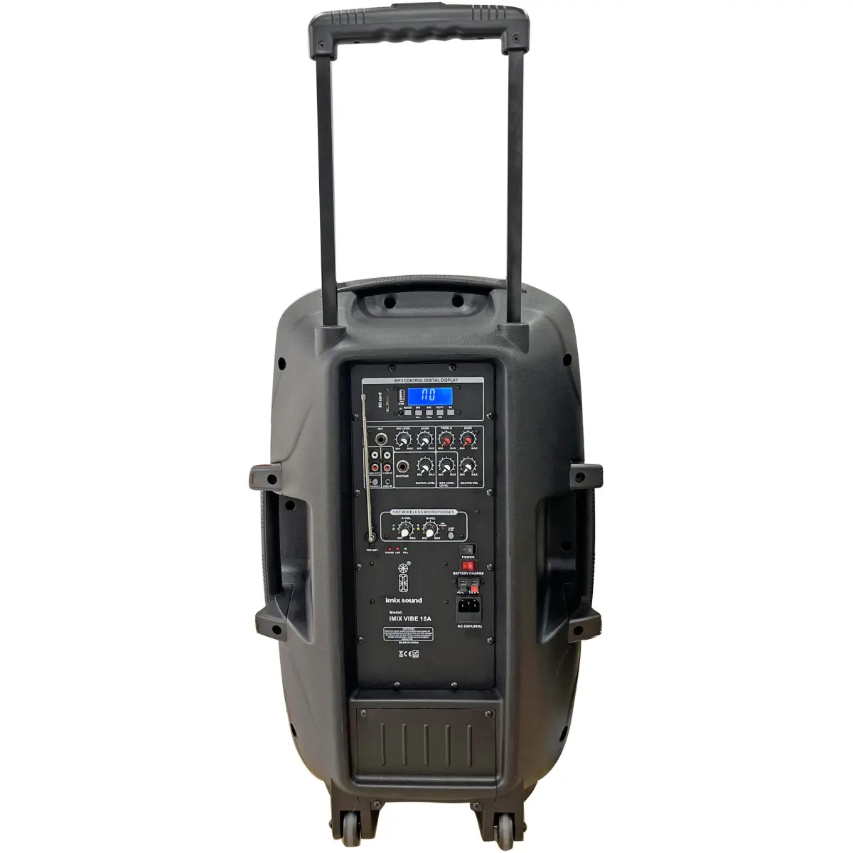 Imix Vibe15A 15" Battery Powered Active Speaker - Image 4