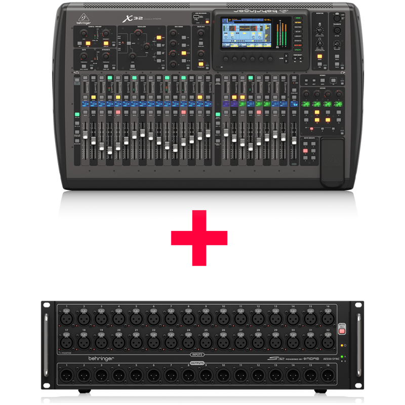 Behringer X32/S32 Stage Bundle
