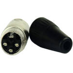 Tecnix Female 3-pin Xlr Connector Silver Chassis - Image 2