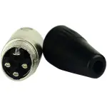 Tecnix Female 3-pin Xlr Connector Silver Chassis - Image 2