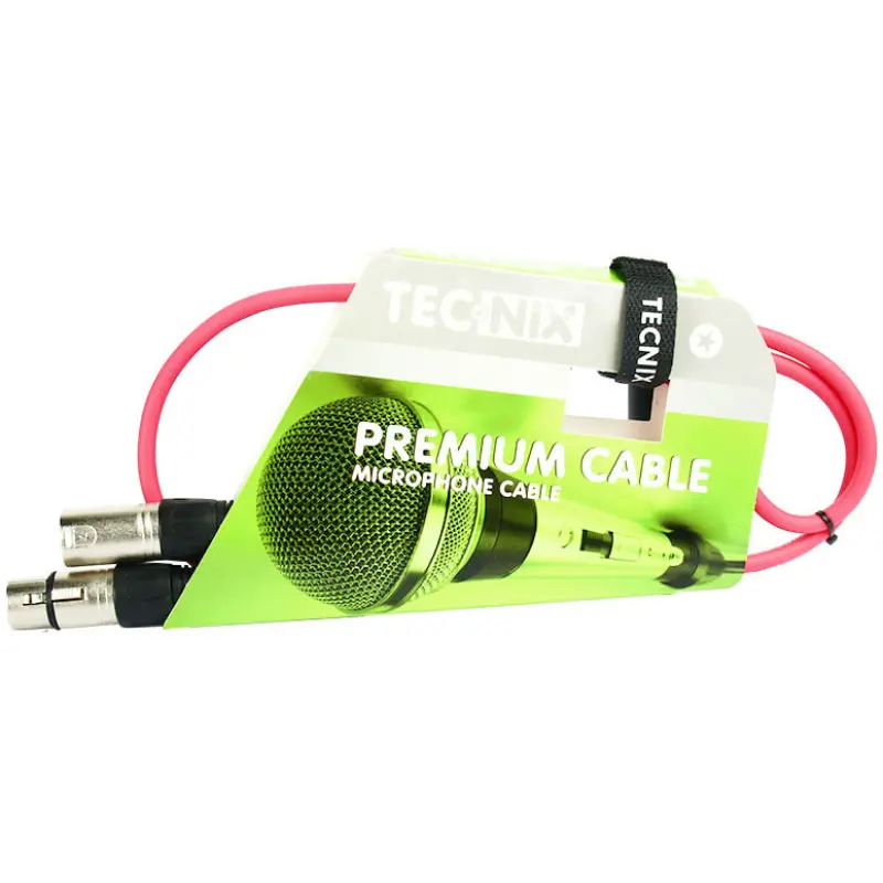 Tecnix 1 Meter Xlr Mic Cable - Blue