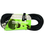 Tecnix 20 Meter Xlr Mic Cable - Black