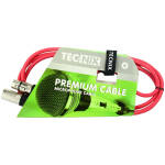 Tecnix 2 Meter Xlr Mic Cable - Red