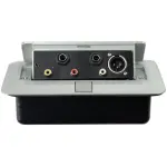 Tecnix Panel Box 2j, Rca, Xlrm - Close Lid