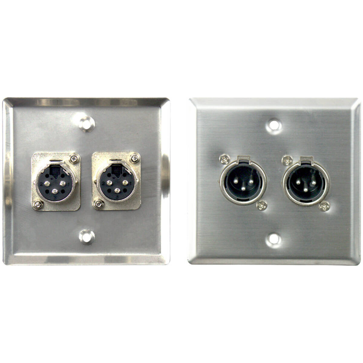 Tecnix Panel Box 2xlrm - Wall Mount - Image 2