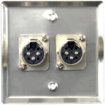 Tecnix Panel Box 2xlrm - Wall Mount - Image 3