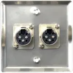Tecnix Panel Box 2xlrm - Wall Mount - Image 3