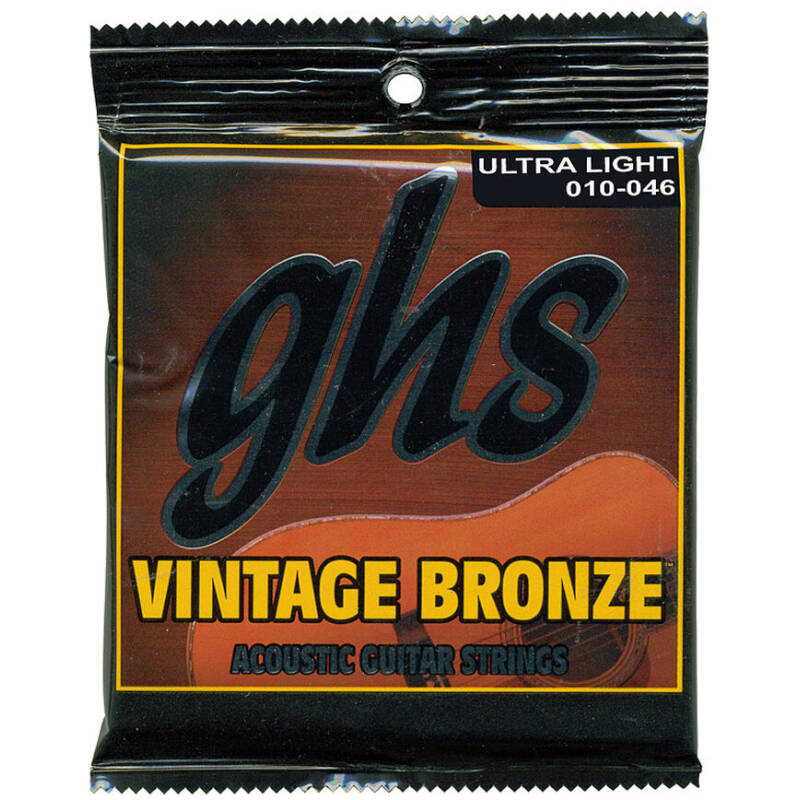 Ghs Vintage Bronze Acoustic Strings 11-50