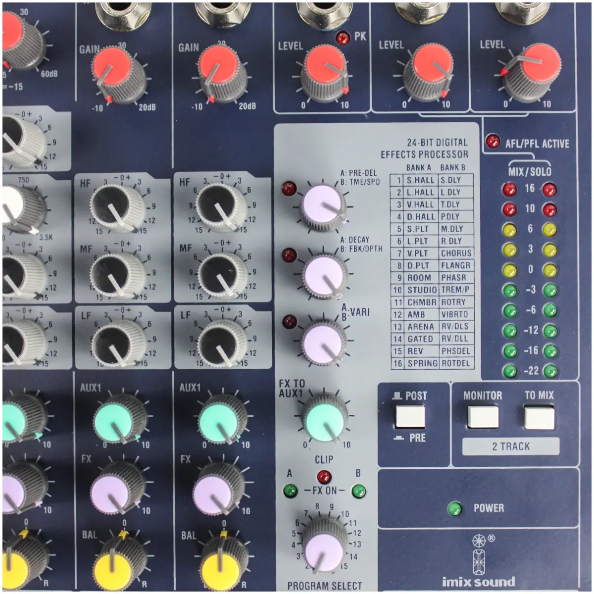 Imix i-EFX 20 Channel Analogue Mixer - Image 5