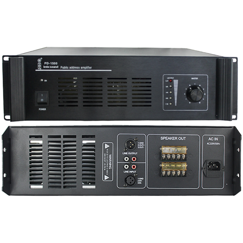 Imix PD-1500 Public Address Amplifier (1500W)