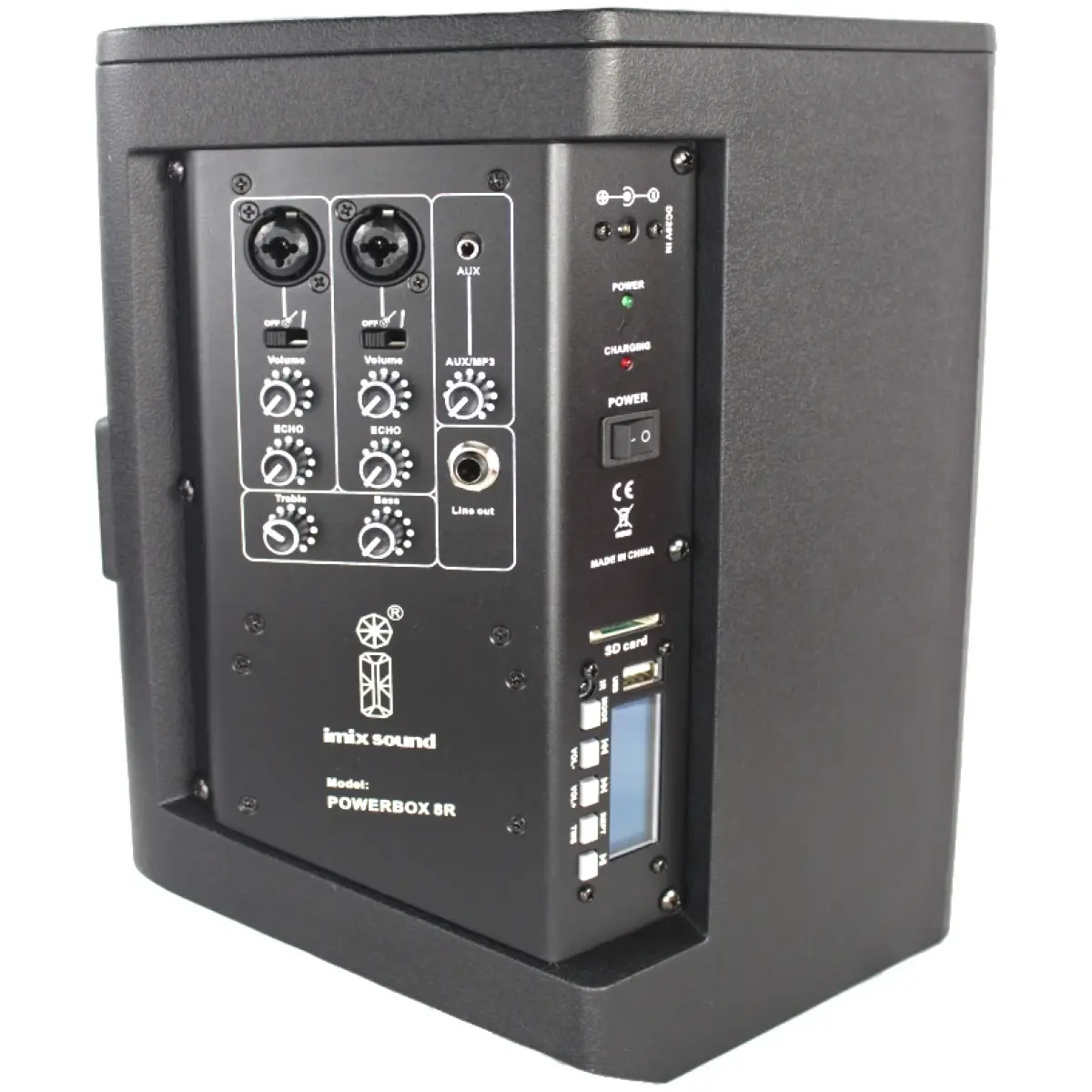 PowerBox 8R Active 8" Battery Powered Speaker - Image 3