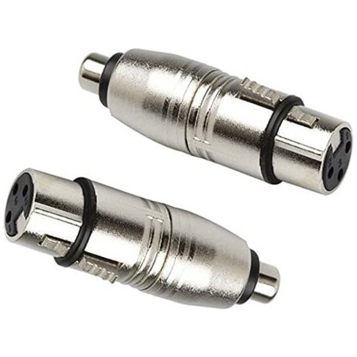 Tecnix XLR Female -RCA Female Silver Adaptor - Image 4