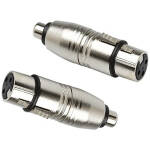 Tecnix XLR Female -RCA Female Silver Adaptor - Image 4
