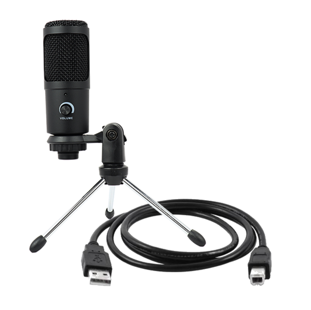 tusb-700-picture-combo Tecnix Usb Mic W/table Top Stand & Usb Cable - Image 1