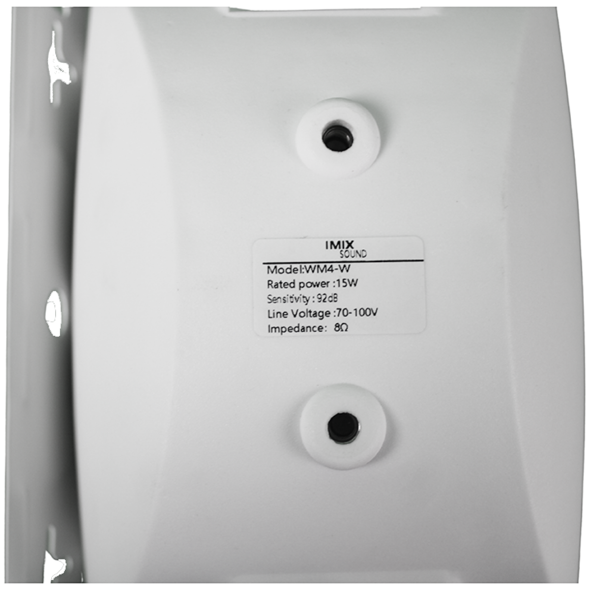 Imix 15W Professional 4" Wall Mount Speaker (70V/100V Line) - Image 6