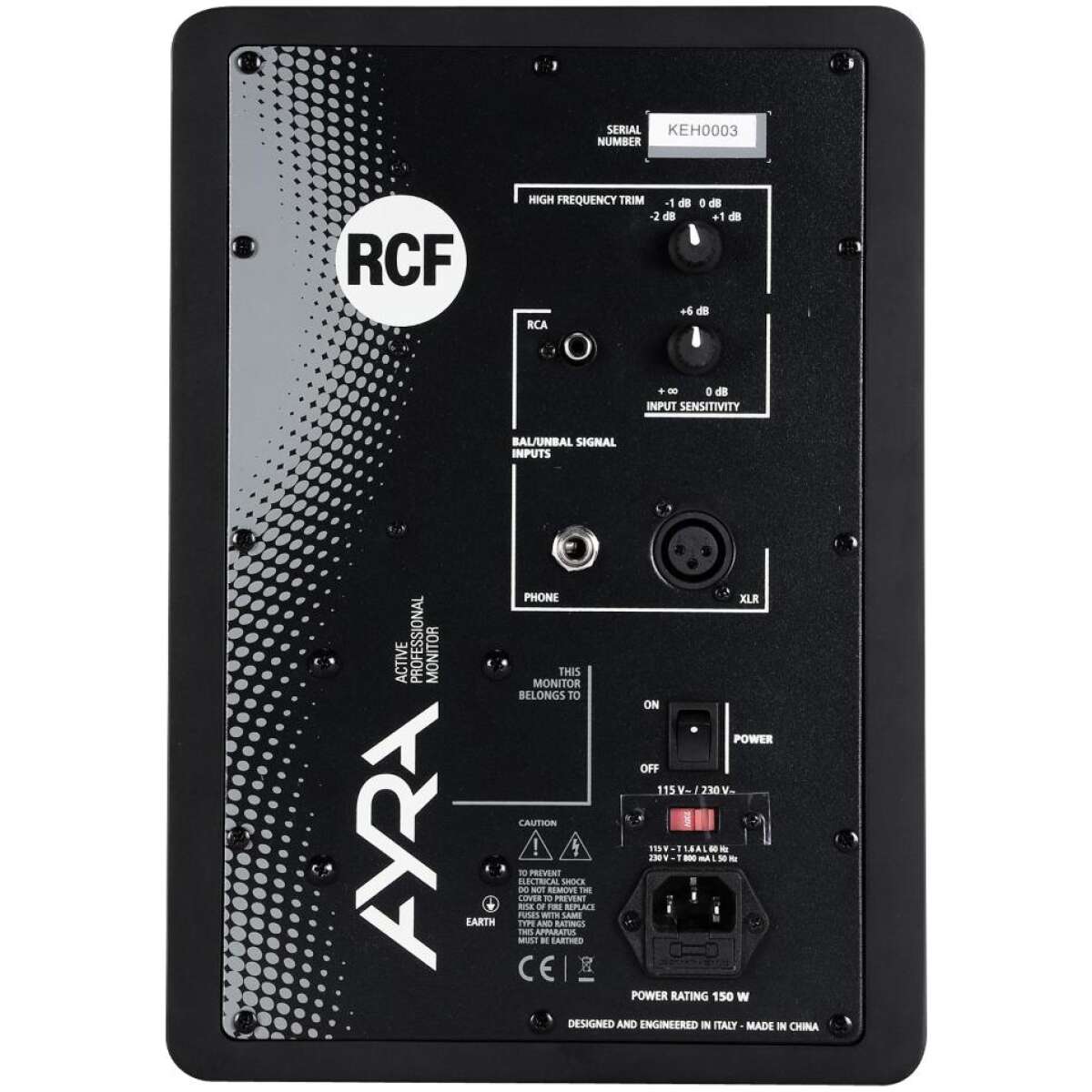 RCF AYRA 8 Active Two-Way Studio Monitors - Image 4
