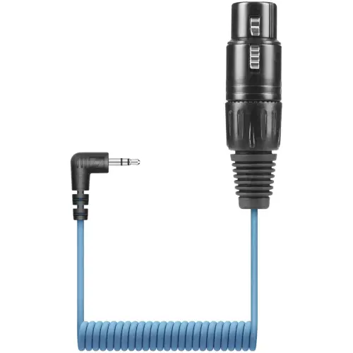 Sennheiser Spares - Ka 600 Connection Cable, 0.2m, Coiled, Xlr-3f Connector To 3.5mm Jack