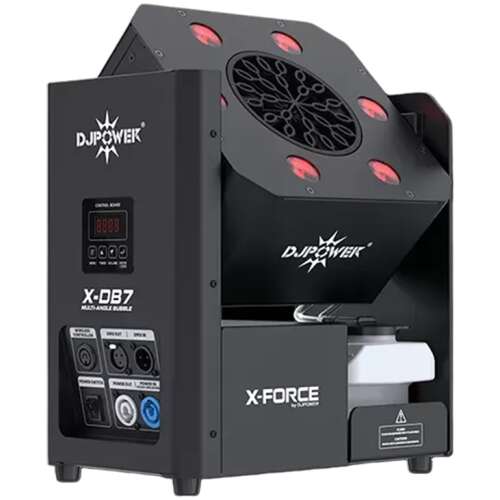 Djpower X - DB7 Bubble Machine Multi Angle Rgba 60W