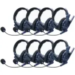 Synco XTALKMASTERXM8 8 Piece Headset Intercom