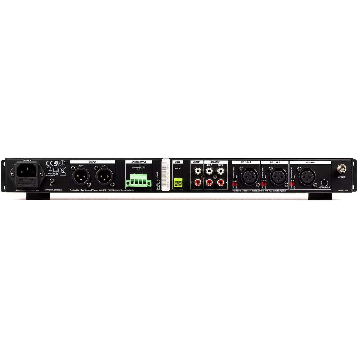 Pdm PDC90 Mixer Amplifier 1U 2X 60W Usb/bt/dab+ - Image 2