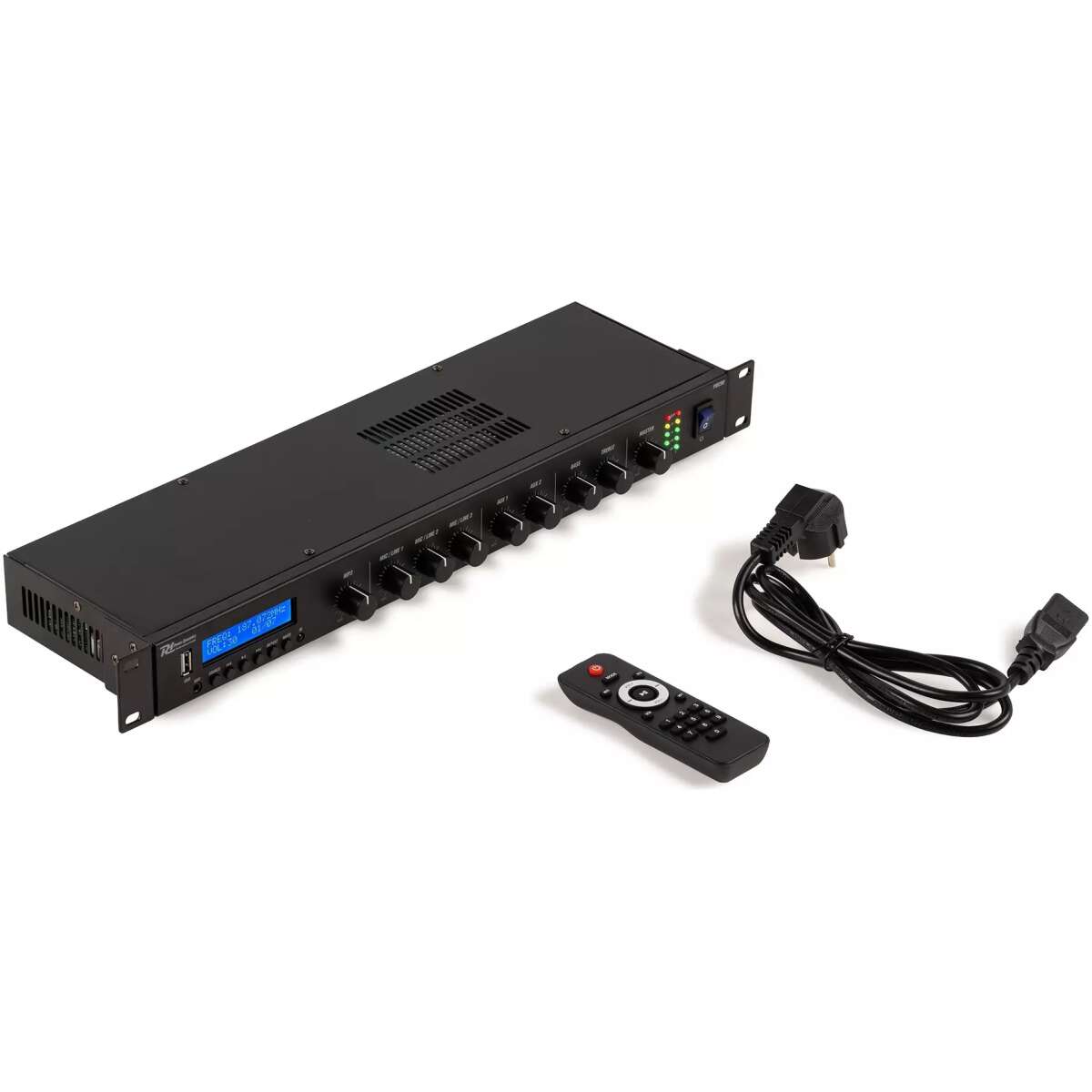 Pdm PDC90 Mixer Amplifier 1U 2X 60W Usb/bt/dab+ - Image 7