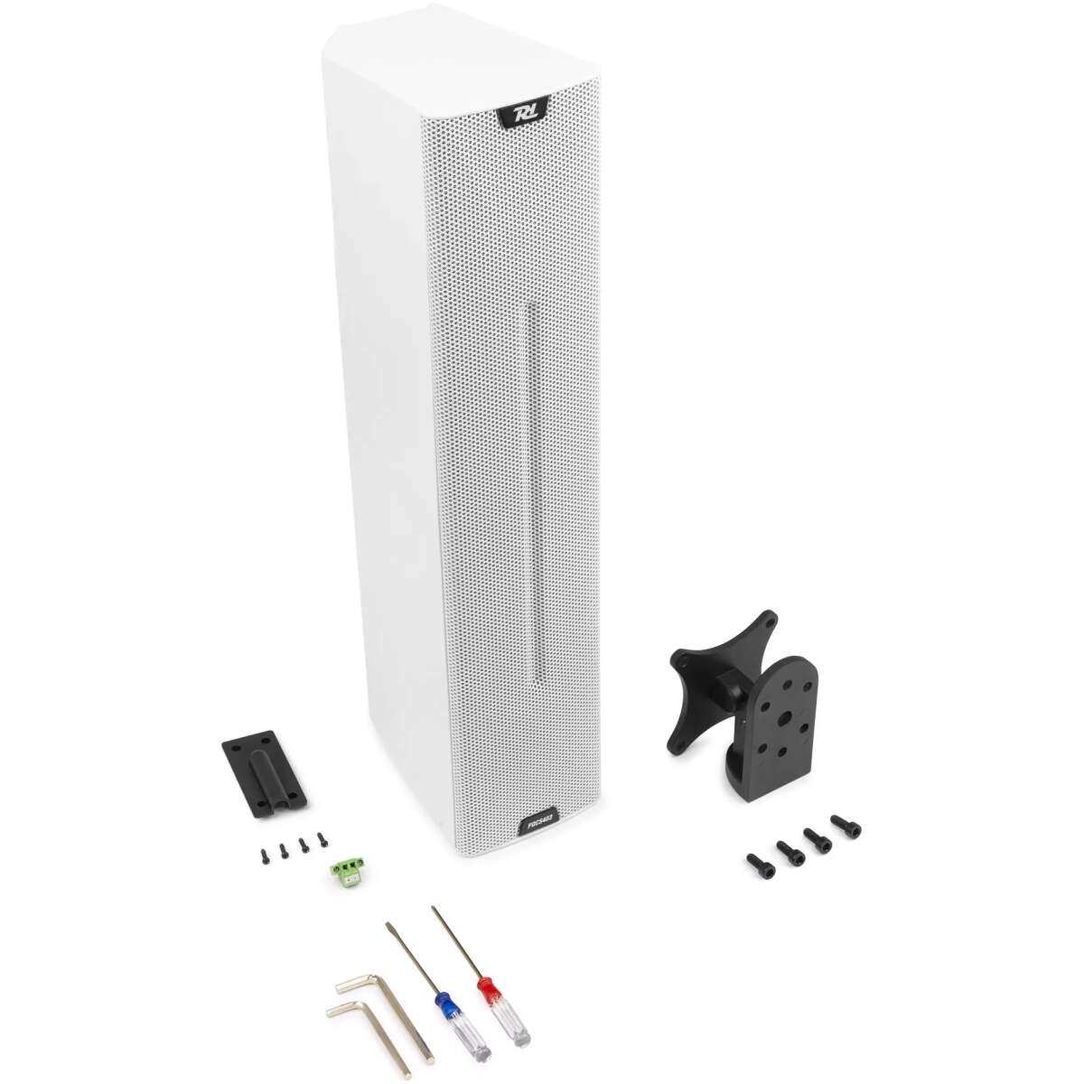 Pdm PDCS403 Active Column Speaker System White 130W IP44 - Image 4