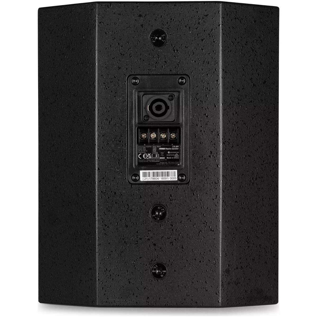 Pdm PDW6B Passive Wall Mount Speaker 6INCH Black 150W 8OHM IP20 - Image 9