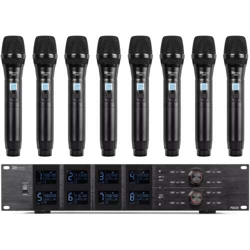 Pdm PD528 8WAY Handheld Microphone Uhf 500 - 530MHZ