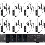 Pdm PD528B 8WAY Lapel Microphone Uhf 500 - 530MHZ