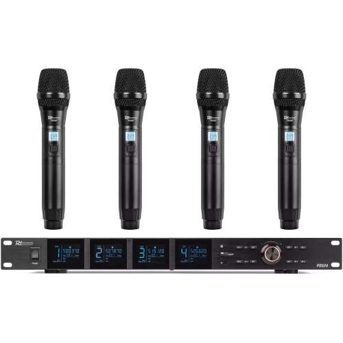 Pdm PD524 Quad Handheld Microphone Uhf 500 - 530MHZ