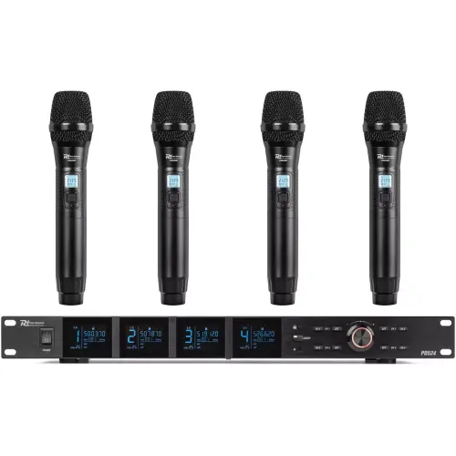 Pdm PD524 Quad Handheld Microphone Uhf 500 - 530MHZ
