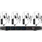 Pdm PD524B Quad Lapel Microphone Uhf 500 - 530MHZ