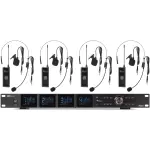 Pdm PD524B Quad Lapel Microphone Uhf 500 - 530MHZ