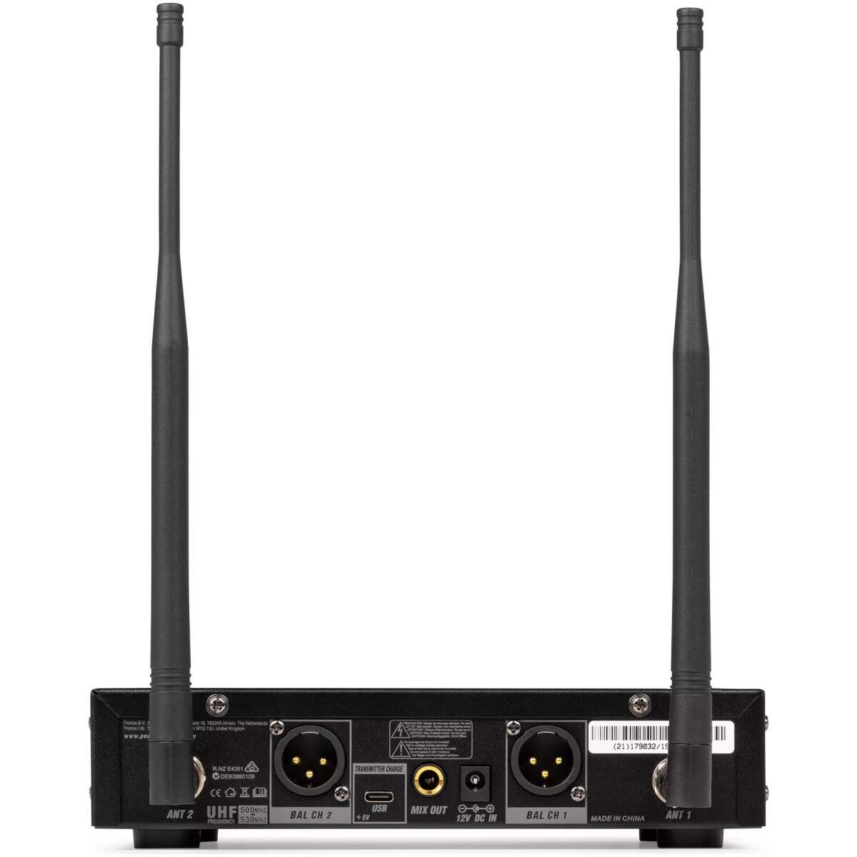 Pdm PD522 Dual Handheld Microphone Uhf 500 - 530MHZ - Image 4