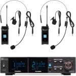 Pdm PD522B Dual Lapel Microphone Uhf 500 - 530MHZ