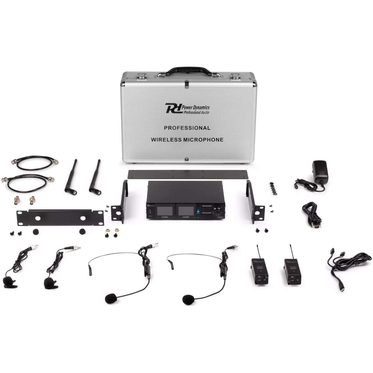 Pdm PD522B Dual Lapel Microphone Uhf 500 - 530MHZ - Image 9