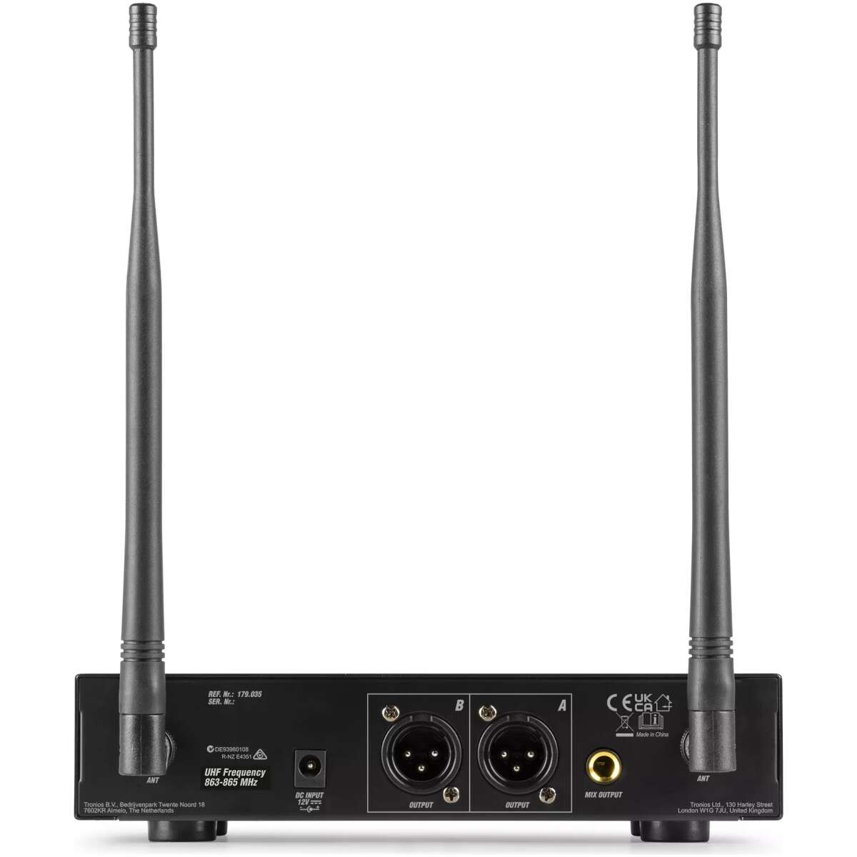 Pdm PD220 Dual Handheld Microphone True Diversity Uhf 823 - 832MHZ - Image 5