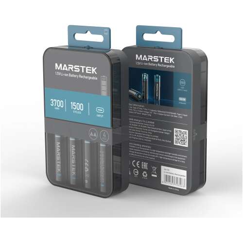 Marstek USB-C 3700mWh Li-ion AA Rechargeable Battery