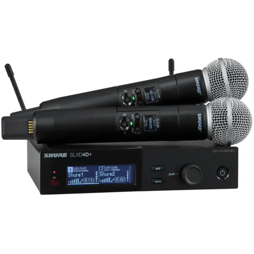 Shure SLXD24D+/58  Dual Wireless System
