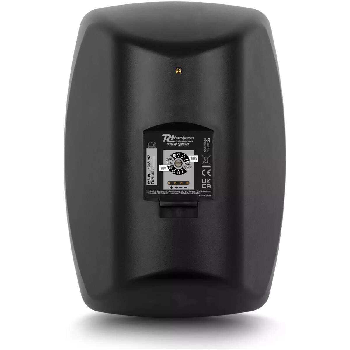 Pdm BHW60BK Passive Wall Mount Speaker 6INCH Black 60W 100V IPX5 - Image 5