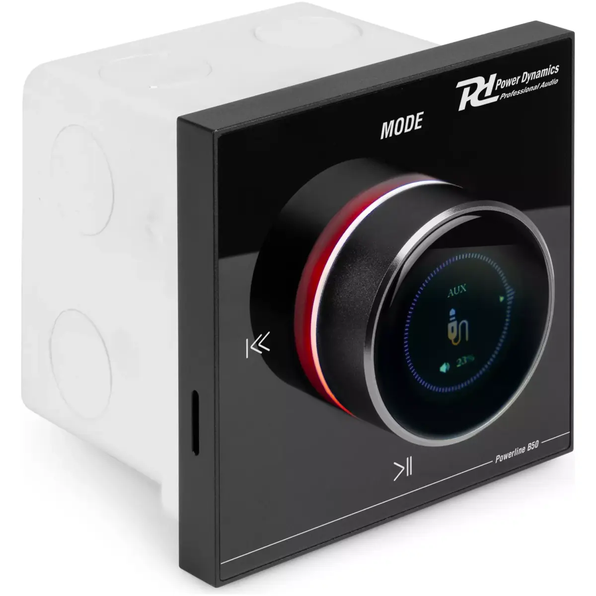 Pdm B50B In - Wall Amplifier 2X 25W BT/LCD/MP3/USB - Image 3
