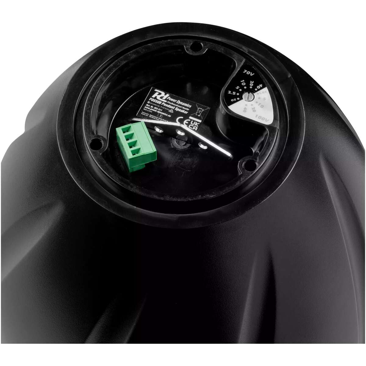 Pdm PDS50B Cone Pendant Speaker 6.5INCH Black 40W 100V - Image 9