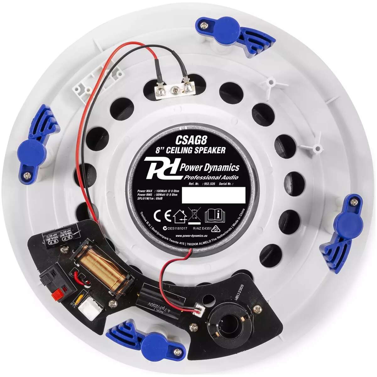 Pdm CSSG8 Ceiling Speaker 8INCH White 50W - Image 7