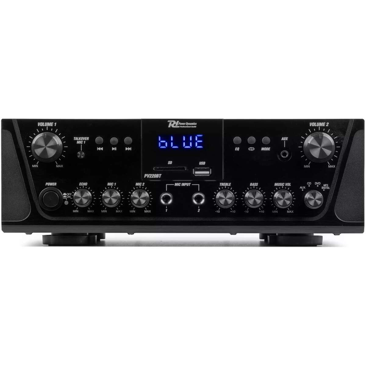 Pdm PV220BT Mixer Amplifier 2X 100W Bt/usb/sd/fm - Image 5